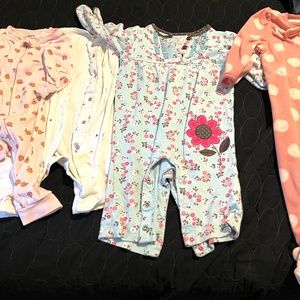 Carter pajamas lot/bundle